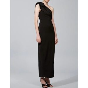 KEEPSAKE the Label One-Shoulder Black Maxi Dress